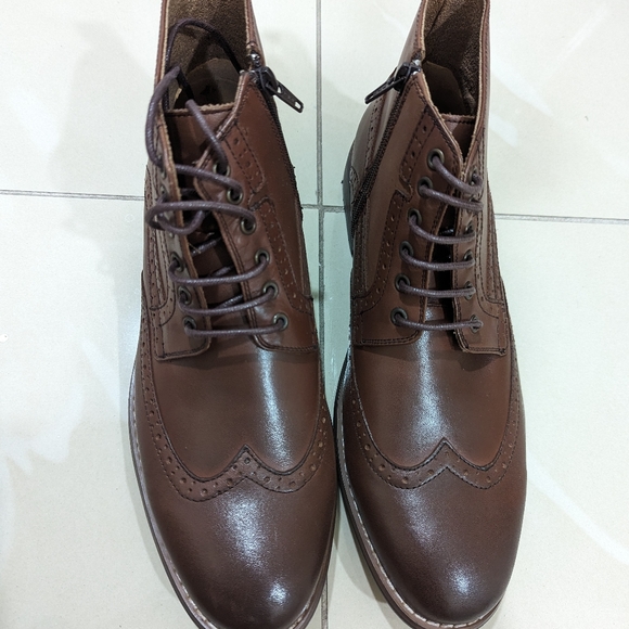 ? ❤️New Steve Madden leather boots size 9 main image 11